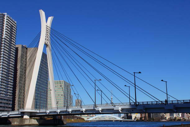 istock Chuo Ohashi Bridge in Chuo-ku, Tokyo 941921650
