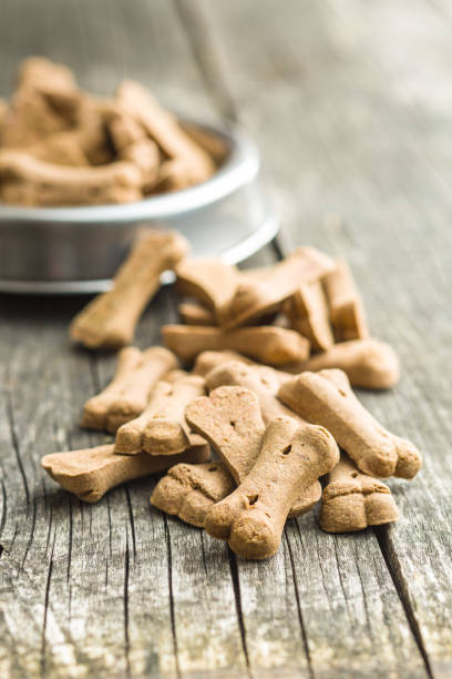 istock Dog food shaped like bones 941925948