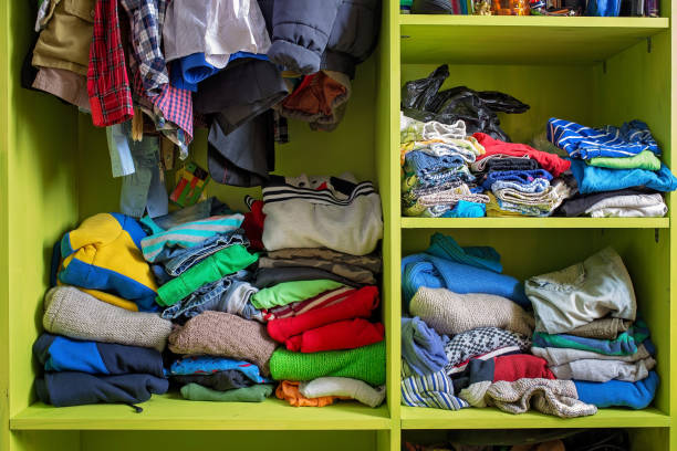 istock children's clothing in the cabinet 941931602
