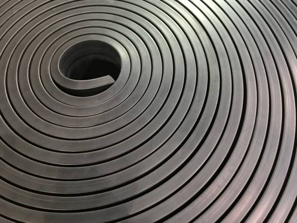 Rubber Profile The rubber profile ready for package rubber material stock pictures, royalty-free photos & images