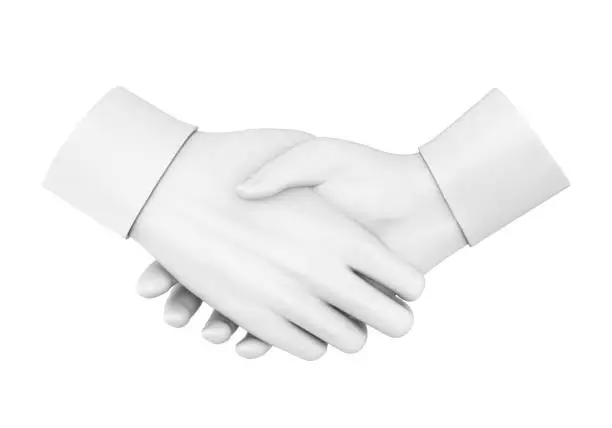 Photo of Handshake Isolated