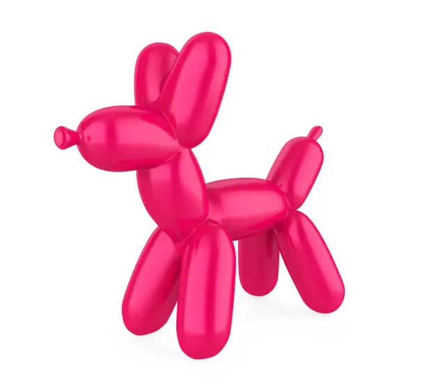 Photo of Balloon Dog Isolated