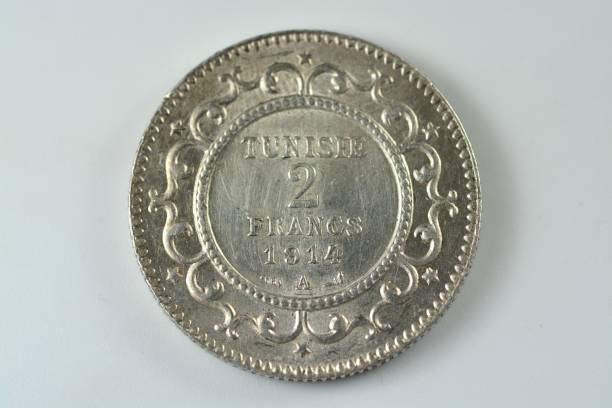 istock Two francs tunisian coin of 1914 942004982