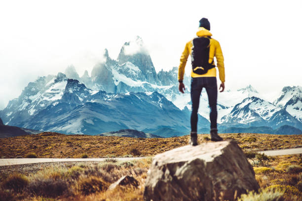 istock man hiking at El Chalten - Argentina 942016764