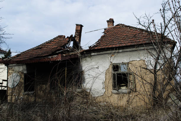 old house, old village