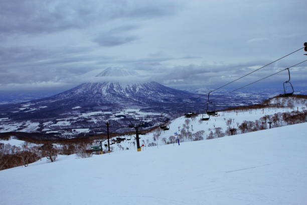 istock Ski resort, people enjoying skiing 942119144