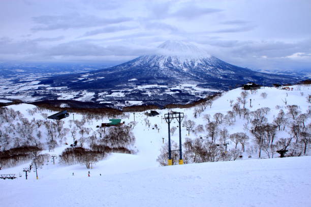 istock Ski resort, people enjoying skiing 942119972