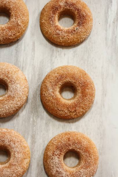 istock Homemade Baked Cinnamon sugar Donuts 942122124