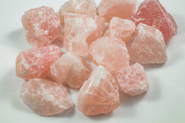 istock Several chunks of beautiful Rose Quartz 942125020