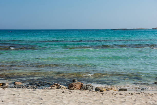 istock Sandy sea coast, beach in Cyprus 942126638