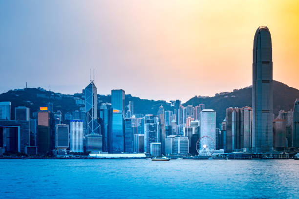istock hong kong harbour view with sunlight 942129002