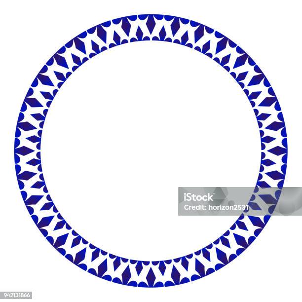 Ceramic Frame Abstract Ceramic Frame Stock Illustration - Download Image Now - Abstract ...