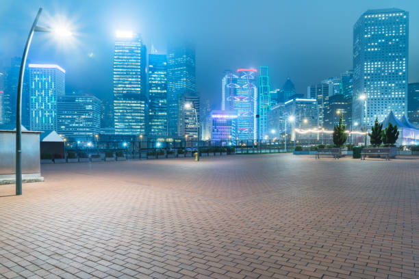 istock town square in central Hong Kong 942133986