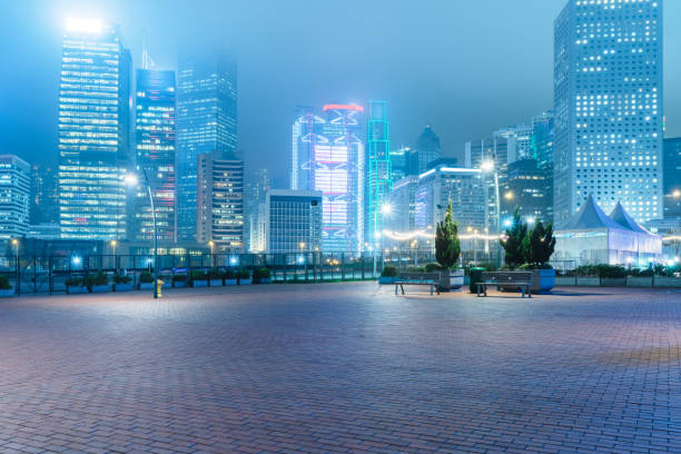 istock town square in central Hong Kong 942134160