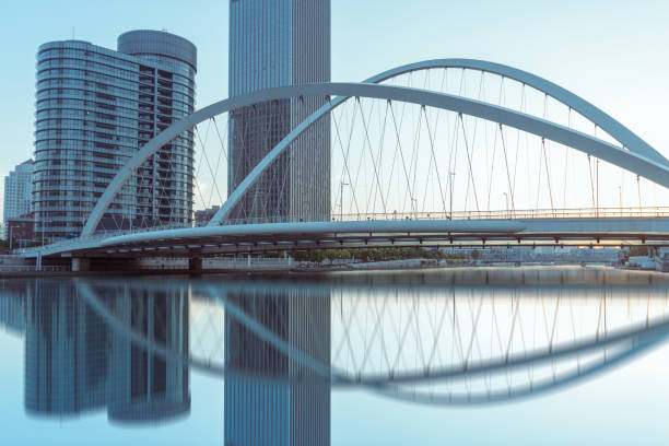istock Tianjin city waterfront downtown skyline,China 942135928
