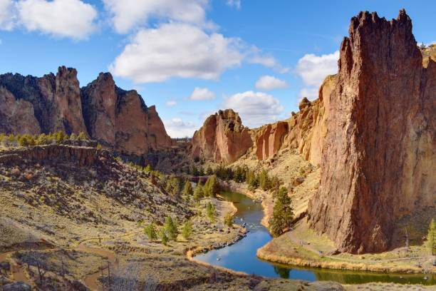 park stanowy smith rock - crooked river zdjęcia i obrazy z banku zdjęć