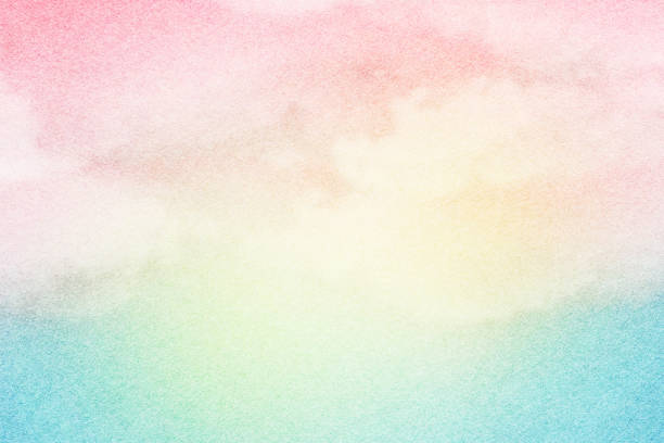 sky - watercolor painting painting abstract paper stock-fotos und bilder