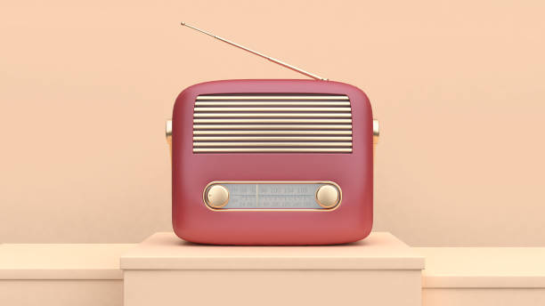 istock red gold retro radio technology concept 3d rendering 942141180
