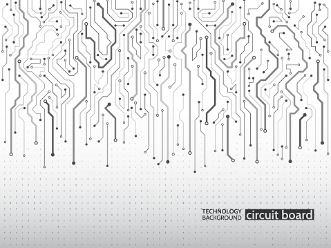 Hightech Technology Background Texture Stock Illustration - Download ...