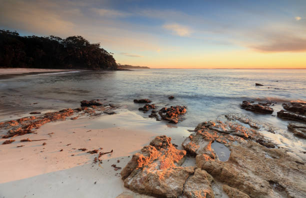 istock First sunlight on Blenheim Beach Jervis Bay Australia 942145658