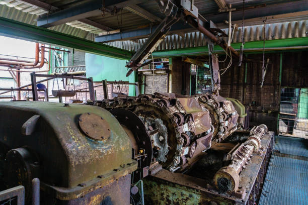 istock pouring molten metal in automatic casting line i 942147878