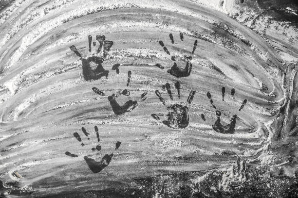 istock Traces of child's hands on the baking flour 942152418