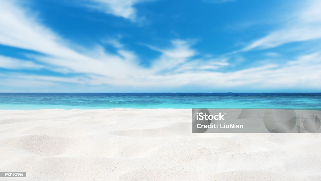 Strand Sand Kopie Raum-Szene - Lizenzfrei Strand Stock-Foto