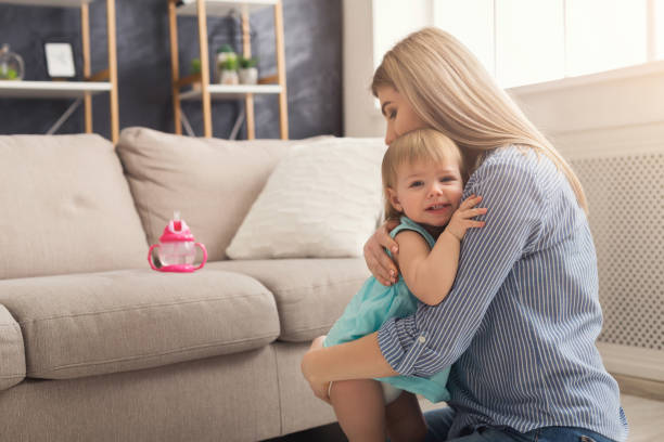 istock Happy mother playing with her daughter 942152538