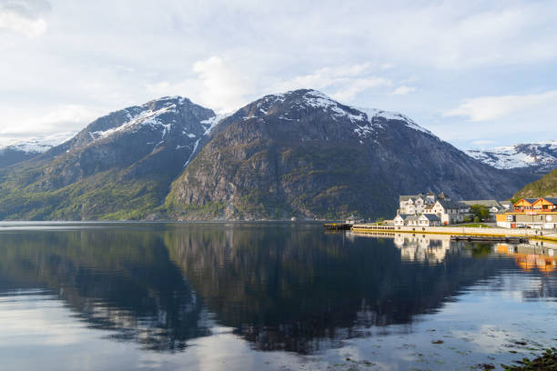 istock Mountains and fjord in Norway. 942152664