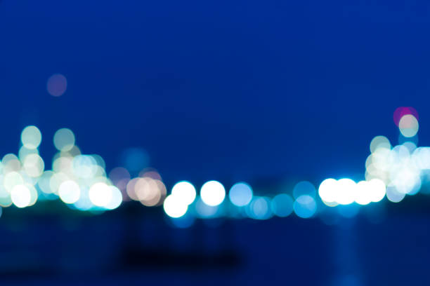 Blured lighhts from Pattaya, Thailand, bokeh