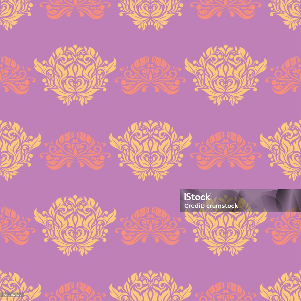 Violet Background Design Pattern Floral Seamless Pattern Bright Violet Background With Colored Design ...
