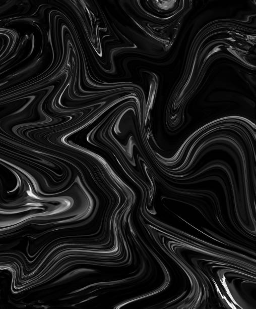 istock Colorful paintings of marbling. dark blue marble ink pattern texture abstract background. Can be used for background or wallpaper 942165498