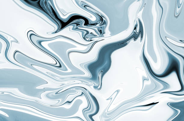 istock Colorful paintings of marbling. dark blue marble ink pattern texture abstract background. Can be used for background or wallpaper 942165512