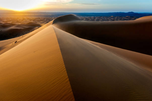 istock Sunrise at Erg Chebbi Sand Dunes, Morocco,North Africa 942167406