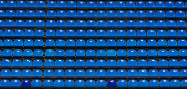 istock Seats at the stadium. shallow depth of field 942167862
