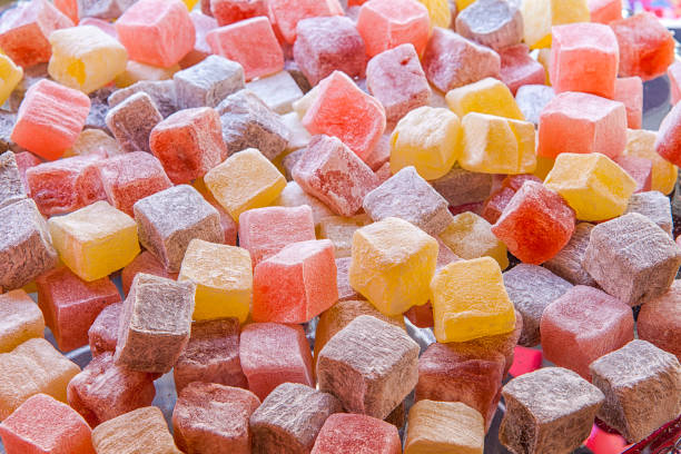 Turkish Delight stock photo