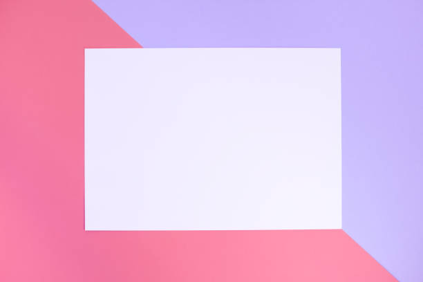 istock Pastel color paper geometric background 942181524