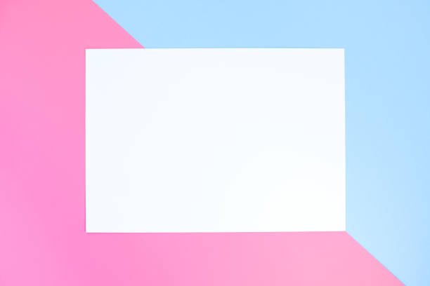 istock Pastel color paper geometric background 942181694
