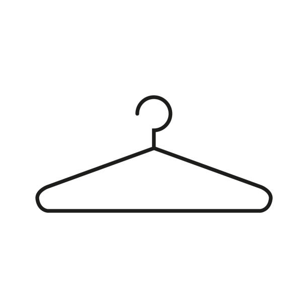 Hanger icon Vector illustration coathanger stock illustrations