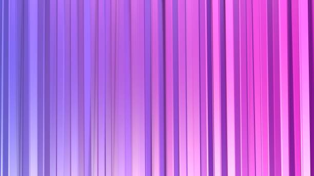 istock Low poly abstract background with modern gradient colors. Red blue 3d surface like stripes. V23 942196530