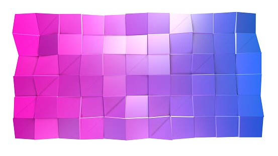 Low poly abstract background with modern gradient colors.