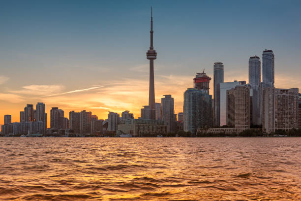 istock Toronto City skyline at sunset 942199602