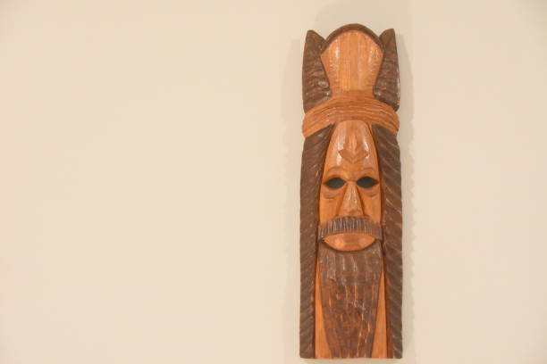 istock An old African wood mask 942209976