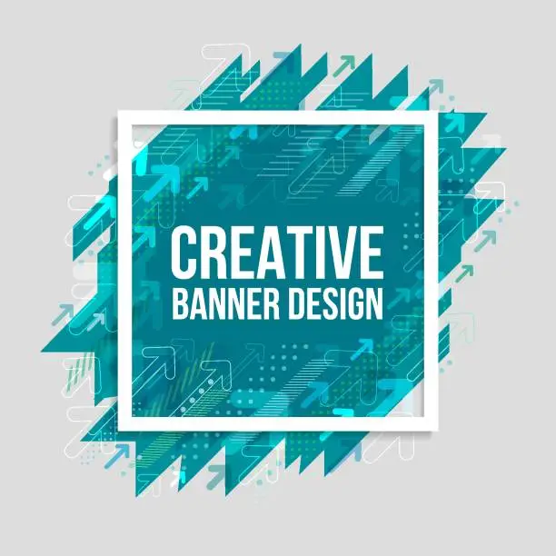 Vector illustration of Creative Banners