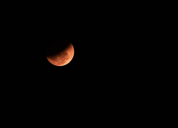 istock Lunar eclipse or Super blue blood moon at 31 january 2018 942213338
