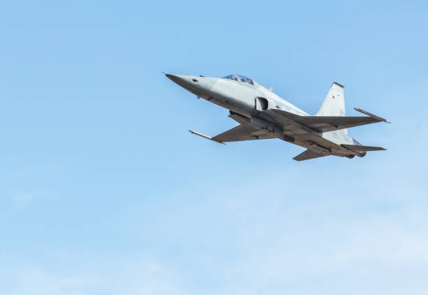 istock fighter jet military aircrafts flying on blue sky 942213664