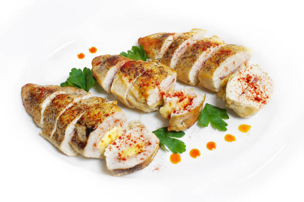 istock Cordon Bleu.Schnitzel made of chicken, stuffed with cheese 942217346