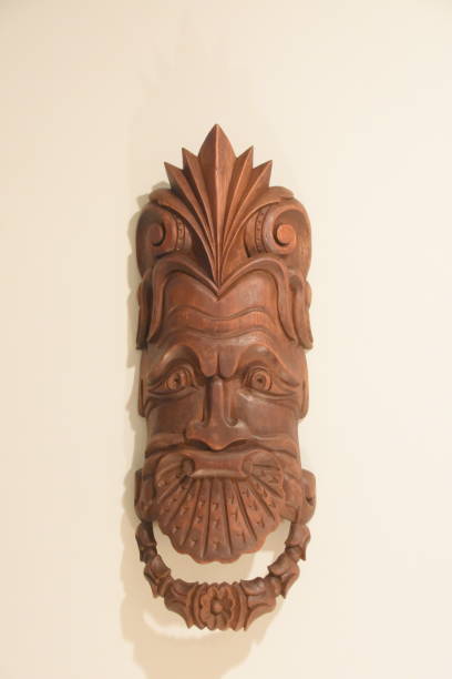 istock An old African wood mask 942217636