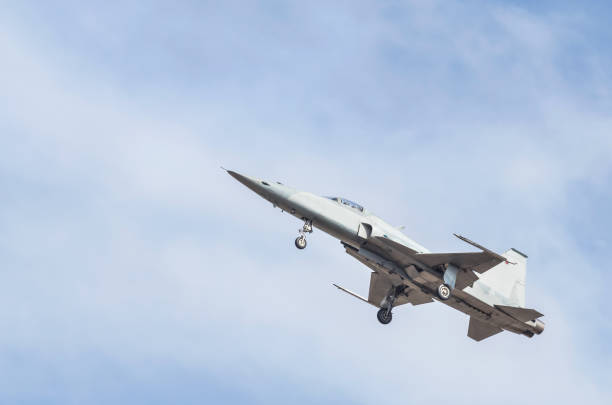 istock fighter jet military aircrafts flying on blue sky 942221034