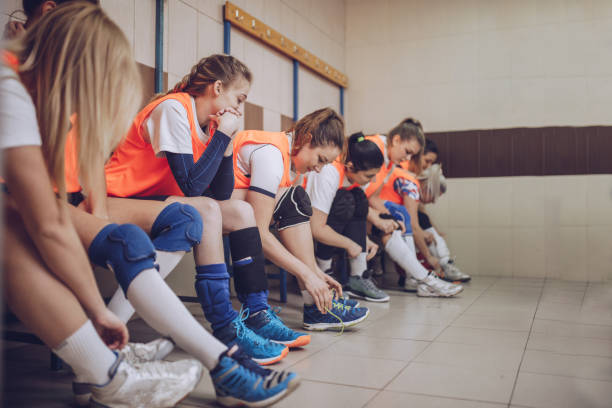 istock Female volleyball team 942221610